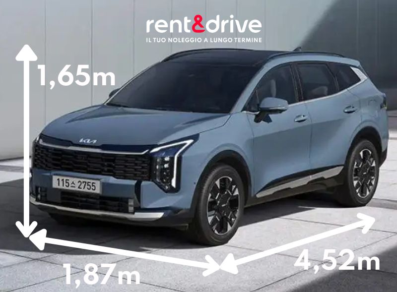 Dimensioni Kia Sportage 2025