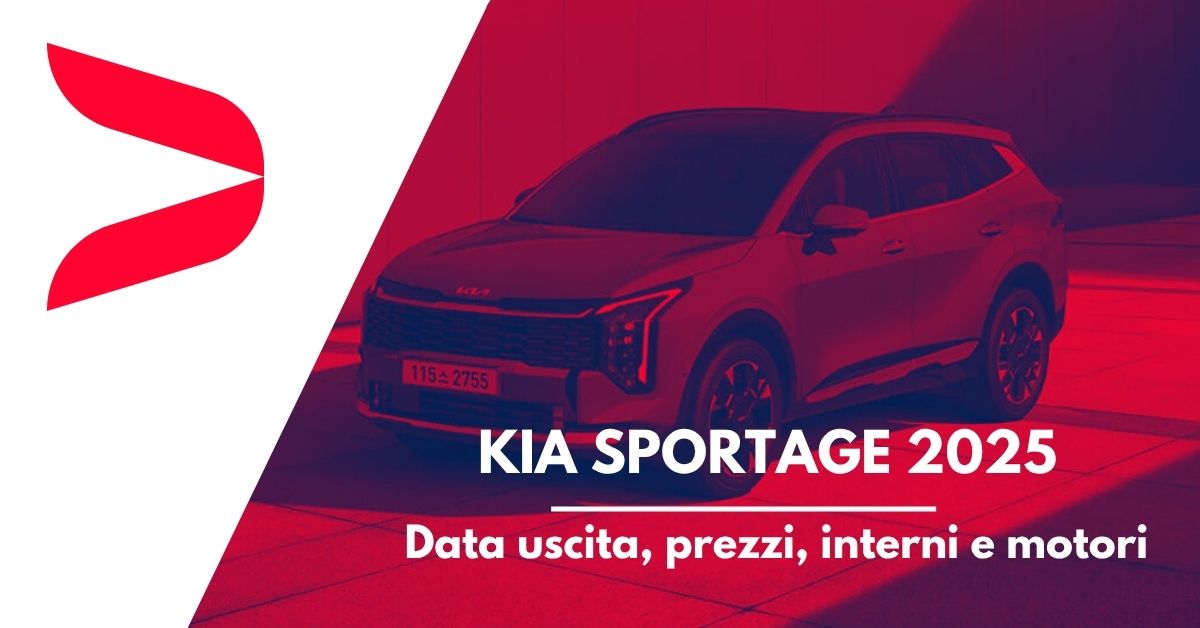 Nuova Kia Sportage 2025 restyling