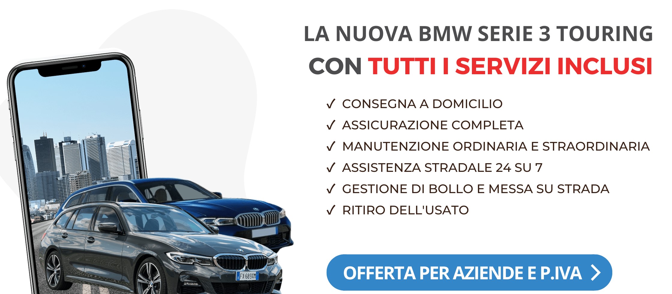 Nuova BMW serie 3 Touring 2023 noleggio lungo termine 2