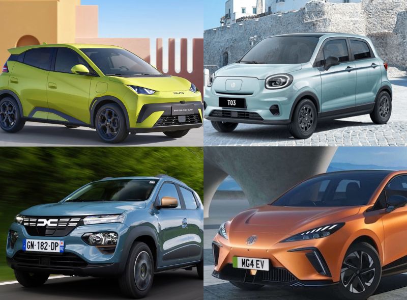 Auto elettriche cinesi più economiche