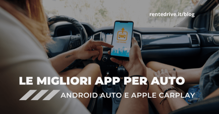 |App per Android auto e Apple CarPlay noleggio