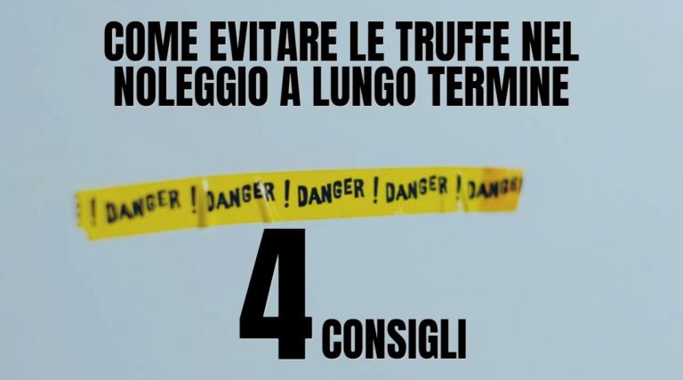 Come evitare truffe nel Noleggio a Lungo Termine