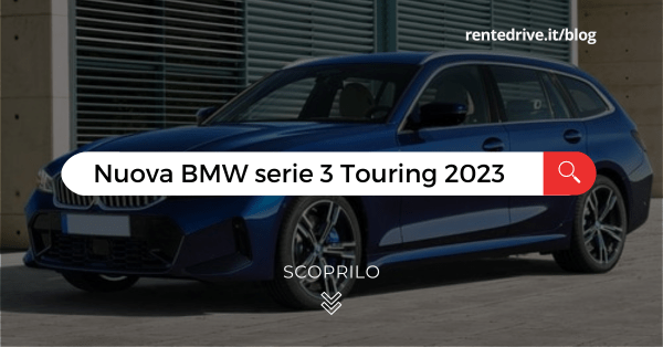 NUOVA BMW SERIE 3 TOURING 2023 MOTORE