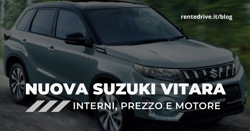 Nuova Suzuki Vitara 2023 noleggio|Nuova Suzuki Vitara 2023 noleggio lungo termine