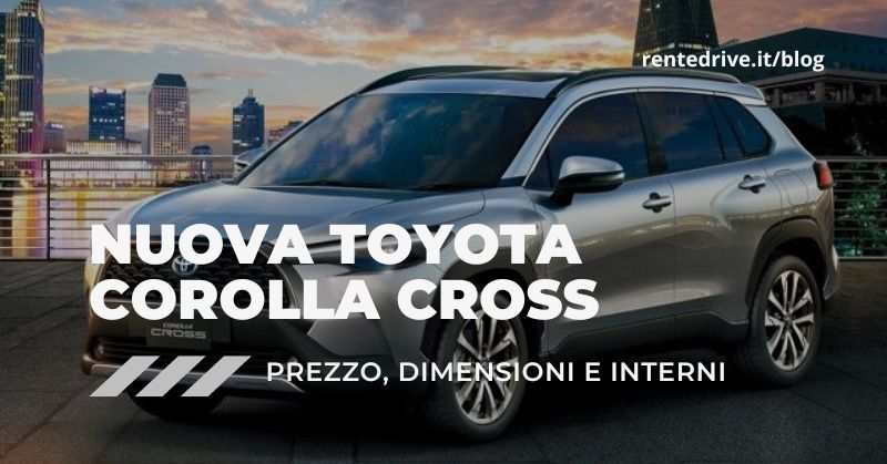 Nuova Toyota Corolla Cross copertina|Nuova Toyota Corolla Cross immagine|Nuova Toyota Corolla Cross interni