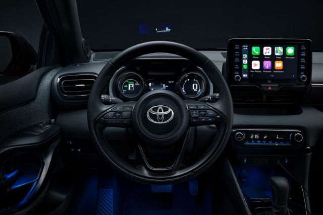 Toyota Yaris 2020: interno