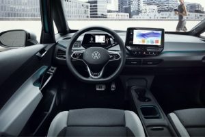 Volkswagen ID3 elettrica interni