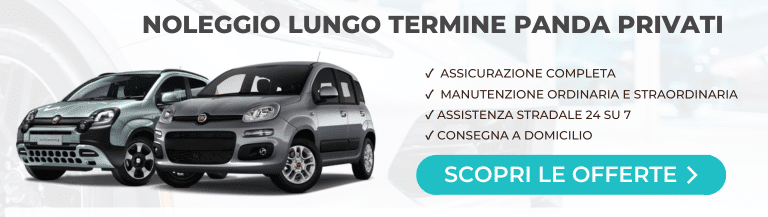 noleggio fiat panda privati lungo termine