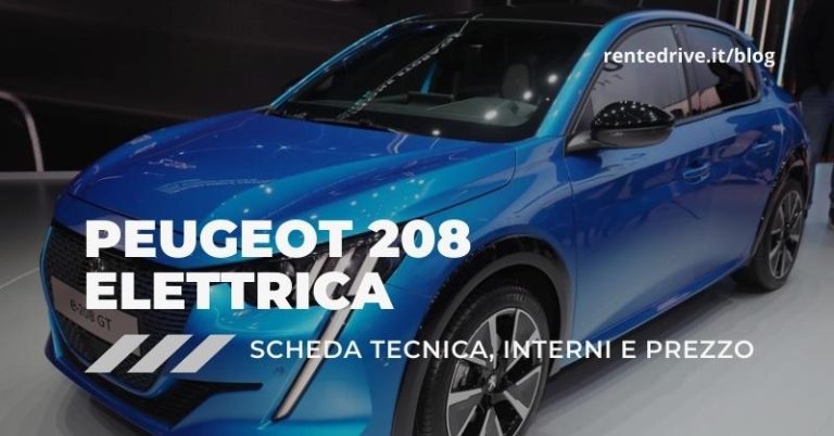 peugeot 208 elettrica copertina|Nuova Peugeot 208 elettrica immagine