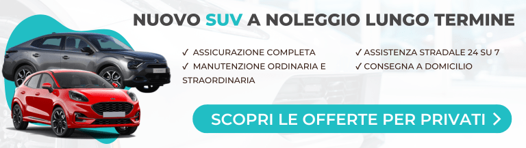 suv noleggio lungo termine privati