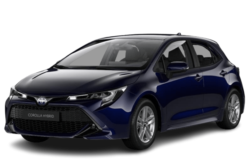 toyota corolla hybrid noleggio lungo termine privati