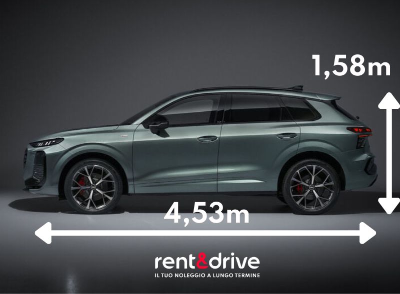 Dimensioni nuova Audi Q3 2025
