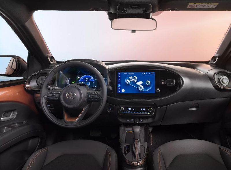 Interni Toyota Aygo X 2025