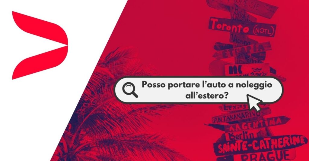 Posso portare auto a noleggio all'estero