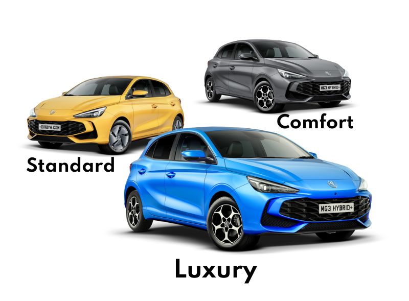 Allestimenti MG 3 Hybrid +